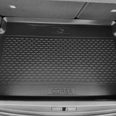 Vidaxl Automobilová vanička do kufra pre Opel CORSA (2019-), Opel CORSA-e (2020-) gumená