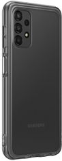 SAMSUNG Polopriehľadný zadný kryt pre Samsung Galaxy A13 EF-QA135TBEGWW, čierny