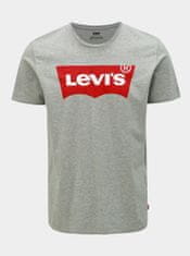 Levis Sivé pánske tričko s potlačou Levi's S