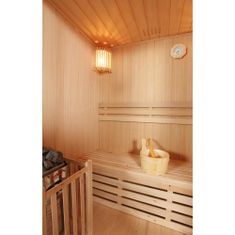Finska sauna Skyline L s fínskou pecou značky Harvia
