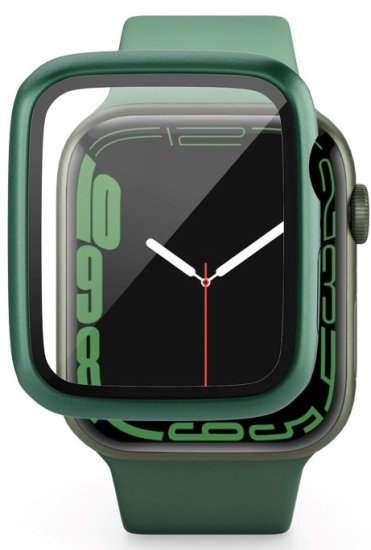 EPICO Glass Case for Apple Watch 7 (45 mm) 63410151500001, zelená