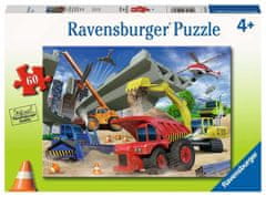 Ravensburger Puzzle Stavebné vozidlá 60 dielikov