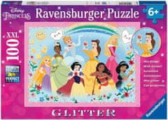 Ravensburger Trblietavé puzzle Disney princeznej: Silné, krásne a neuveriteľne odvážne XXL 100 dielikov