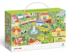 Dodo Toys Puzzle s hľadaním obrázkov Mestský život 80 dielikov