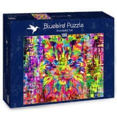 Blue Bird Puzzle Úžasná mačka 1000 dielikov