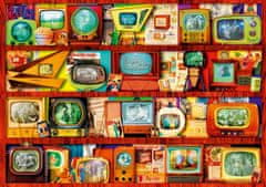 Blue Bird Puzzle Zlatý vek televízie 1000 dielikov