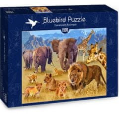 Blue Bird Puzzle Zvieratá za Savany 1500 dielikov