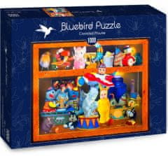 Blue Bird Puzzle Preplnený dom 1000 dielikov