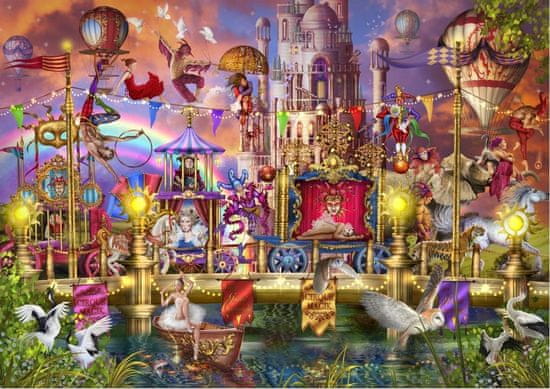 Blue Bird Puzzle Prehliadka magického cirkusu 1500 dielikov