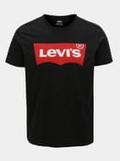 Levis Čierne pánske tričko s potlačou Levi's L