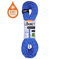 Beal Horolezecké lano Beal Booster III 9,7 mm UNICORE DRY COVER modrá