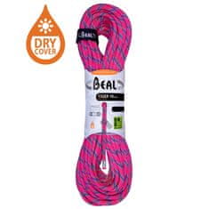 Beal Horolezecké lano Beal Tiger 10mm UNICORE DRY COVER fuchsia