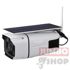 commshop Solárna bezdrôtová WIFI IP kamera s nočným videním - IP67 1080P HD