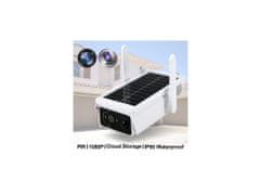 commshop Solárna vonkajšia Wi-Fi IP kamera FullHD 1080P - na batérie