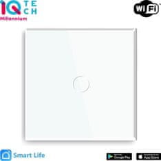 SmartLife chytrý vypínač 1x NoN, ZigBee (IQTJ007), biela