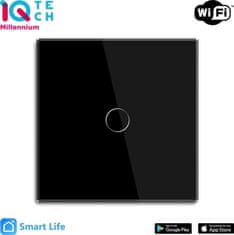 SmartLife chytrý vypínač 1x NoN, ZigBee, Černá (IQTJ008)