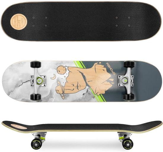 Spokey SKALLE PRO Skateboard 78,7 x 20 cm, ABEC7