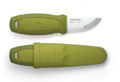 Morakniv 12651 Eldris Green malý všestranný nôž 5,9 cm, zelená, plast, TPE, plastové puzdro