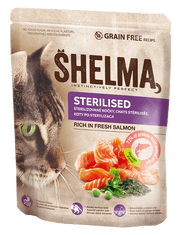 Bezobilné granule STERILE s čerstvým lososom pre dospelé mačky 1,4 kg