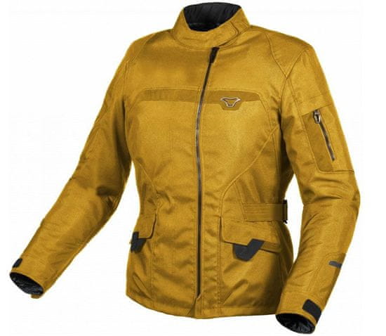 Macna Dámska bunda na moto Evora Ochre Yellow lady jacket