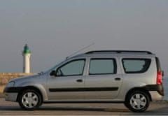 Plastové lemy blatníka Dacia Logan I 2004 - 2012 kombivan, 4 dielna sada