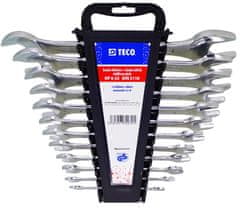 TECO Sada kľúčov vidlicových 6-32 12 dielna Cr-V DIN895 