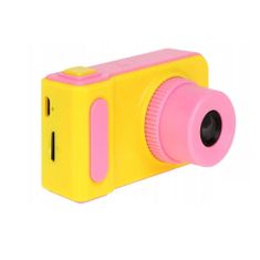 commshop Detský fotoaparát 3MPX na SD kartu - ružový