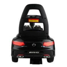 Iso Trade Detské chodítko - auto Mercedes S65 AMG | čierne