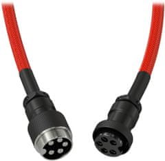 Glorious PC Gaming Glorious Coiled Cable, USB-C/USB-A, 1,37m, Crimson Red