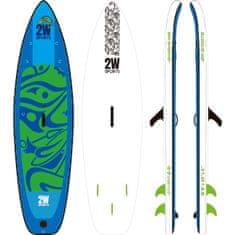  WINDSURF 10´8 MSL fusion nafukovací plavák a paddleboard pre windsurfing