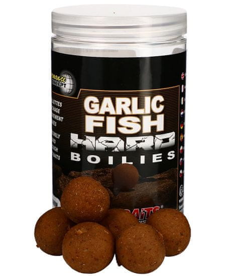 Starbaits Boilie Garlic Fish Hard - priemer 20mm