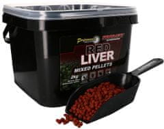 Starbaits Pelety Pellets Mixed Red Live