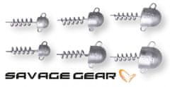 Savage Gear Jigové hlavičky SAVAGE Gear Cork Screw Heads - váha 15g, balenie 3ks
