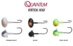 Quantum Jig Vertical Head - Black, váha 20g, č. 3/0