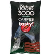 Sensas Krmivo 3000 Carp Tasty Spicy (korenie Robin Red)