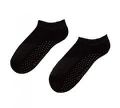 STEVEN Športové pánske ponožky s protišmykovým ABS chodidlom GRAFITTO (tmavosivá) EU 41-43