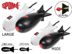 Mikado Kŕmna raketa MIDI Spomb - farba čierna
