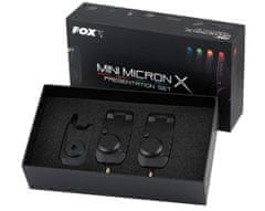FOX SET = 2x signalizátor Mini Micron X 2 Rod Set s príposluchom