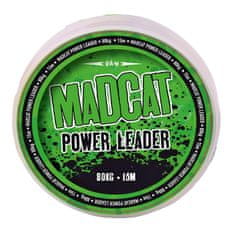 Madcat Nadväzcová šnúra Power Leader Brown - priemer 0,80 mm, nosnosť 80 kg/ 178 lb
