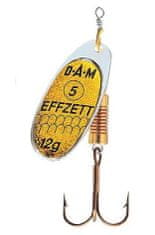 D.A.M Blyskáč Effzett Standard Spinner Reflex Gold - veľ. 1, hmotnosť 3 g