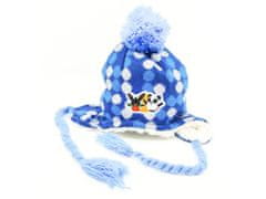 SETINO Chlapčenská čiapka s brmbolcom BABY "Bing" modrá  50 cm Modrá