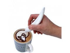commshop Dekoračné pero na zdobenie kávy