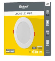 Rebel LED panel REBEL ZAR0502 9W