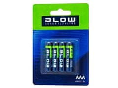 Blow Batéria SUPER Alkalická AAA LR3 blister 4ks