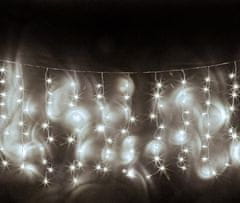 Rebel Vianočné vonkajšie LED osvetlenie 10m, studená biela 650x LED, IP44