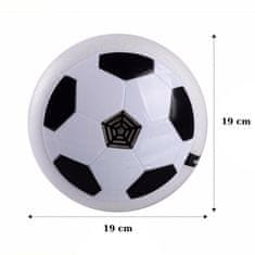 AUR Futbalová lopta - lietajúca lopta - farba biela