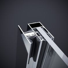 POLYSAN , ROLLS LINE sprchové dvere 1200mm, výška 2000mm, číre sklo