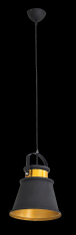 Greatstore Lampa Larry (02) (Fi) 24X24 cm čierna