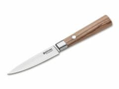 Böker Manufaktur 130430DAM šúpací damaškový nôž 10 cm hnedá