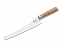 Böker Manufaktur 130433DAM damaškový nôž na chlieb 23.5 cm hnedá